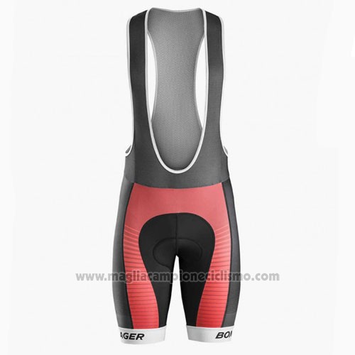 2016 Abbigliamento Ciclismo Trek Bontrager Rosso e Nero Manica Corta e Salopette